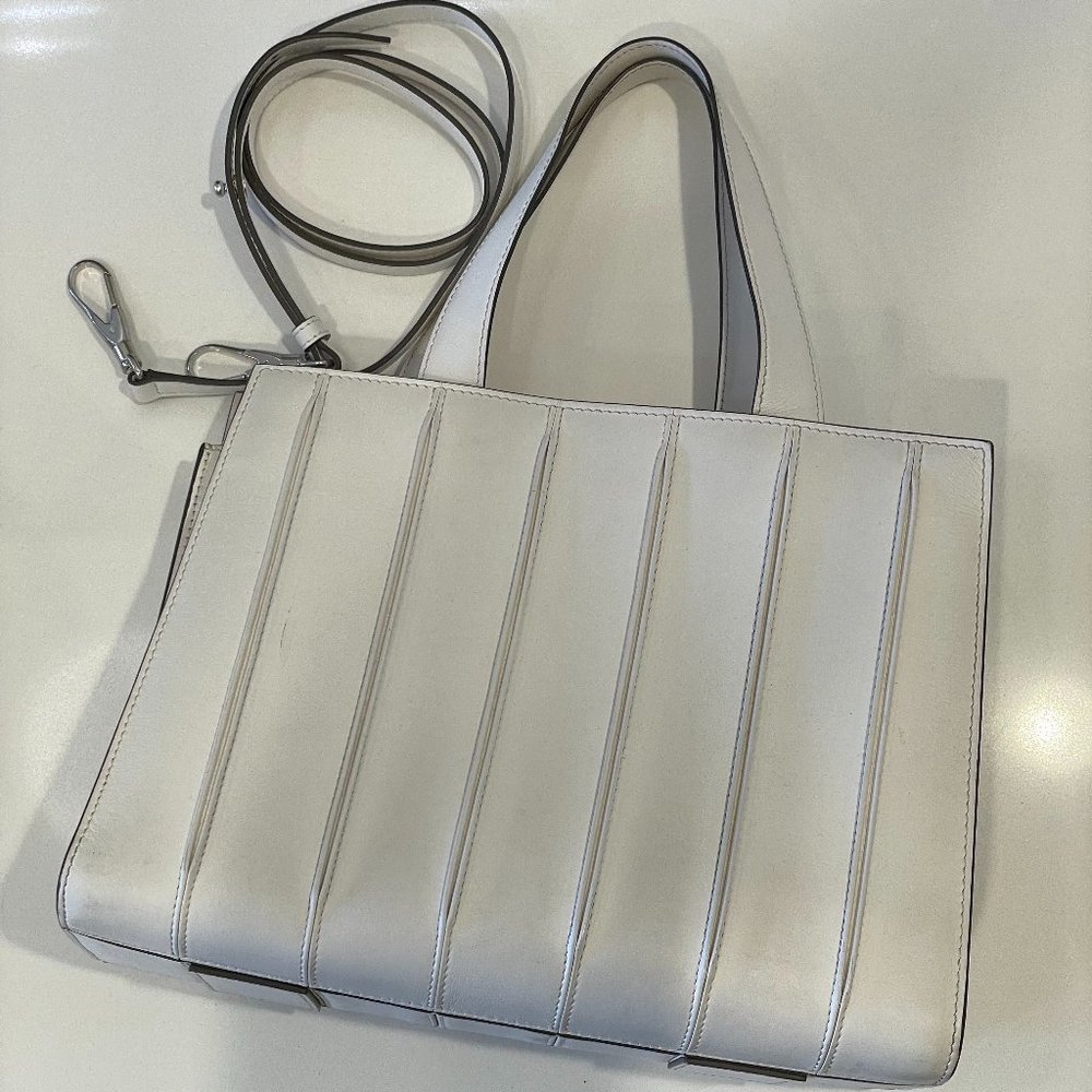 Max Mara Whitney soft leather top handle bag